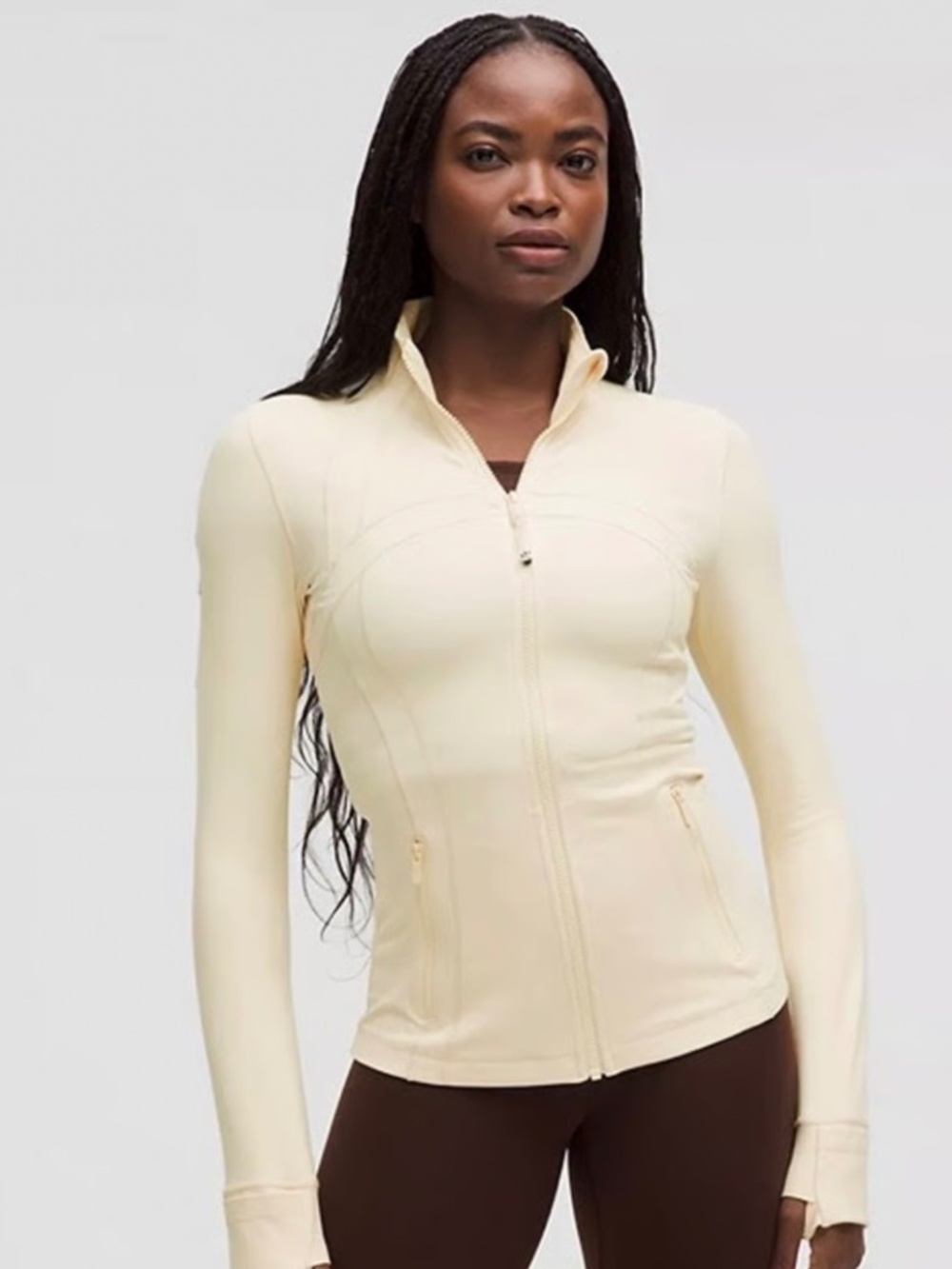 lululemon define jacket butter cream